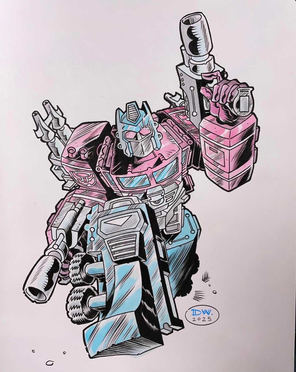 Power Master Optimus Prime - Commission