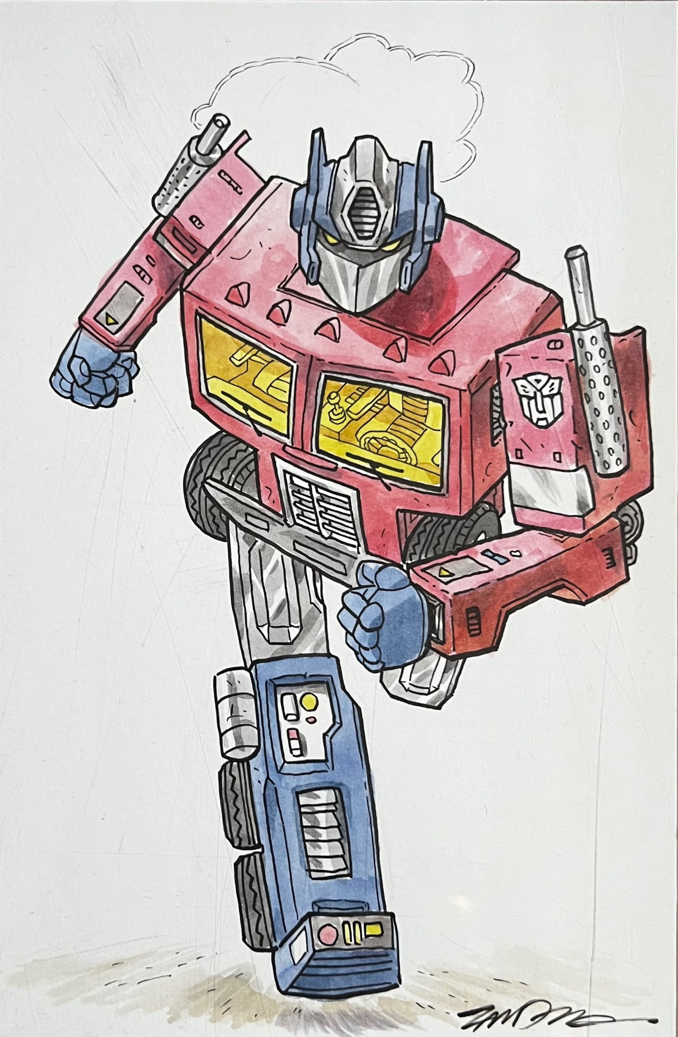 Optimus Prime - Commission