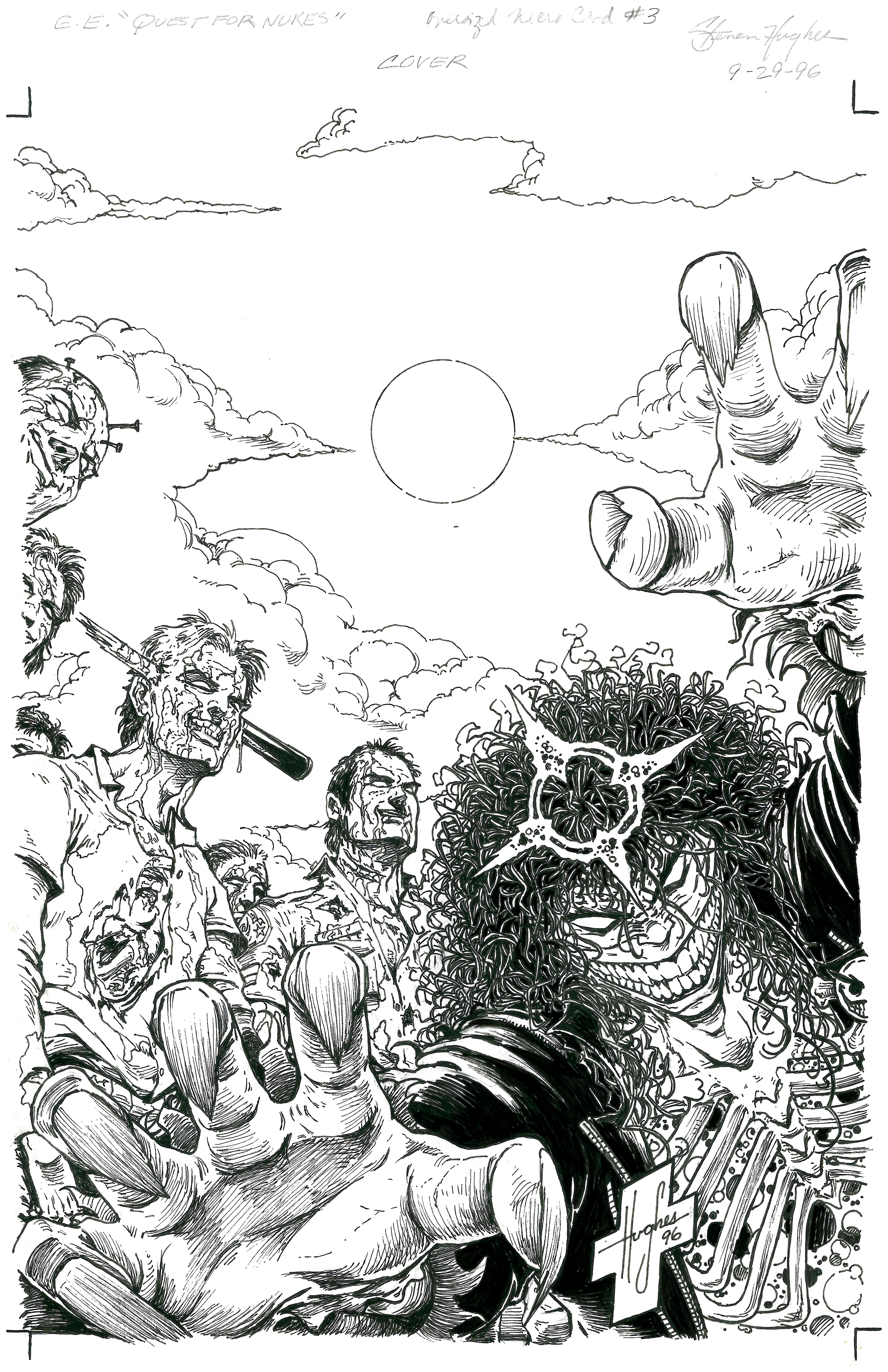 Issue Evil Ernie Quest for Nukes #1 - Cover