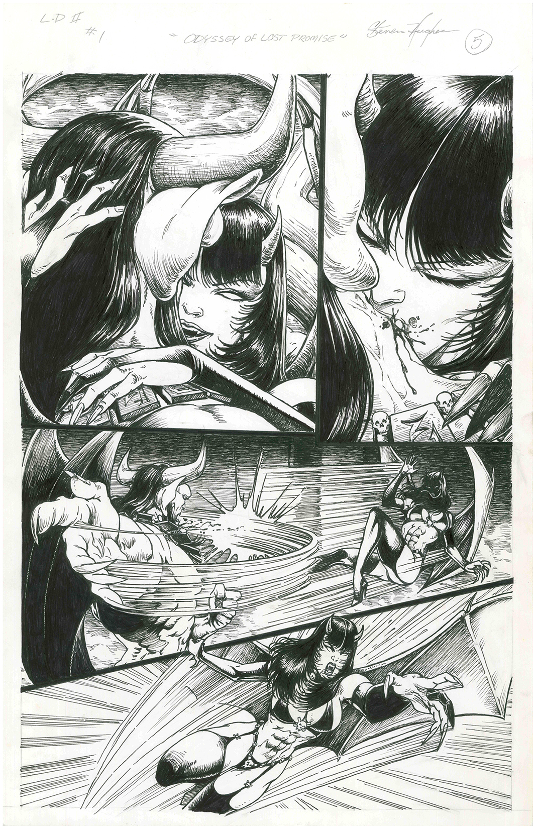 Lady Death Between Heaven & Hell #1, page 5