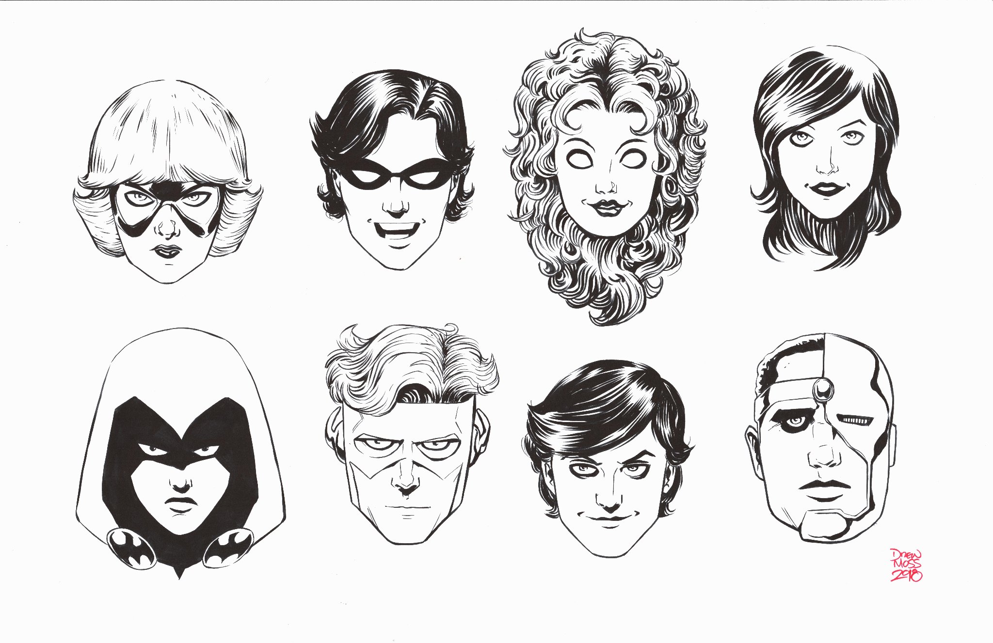 New Teen Titans - Commission