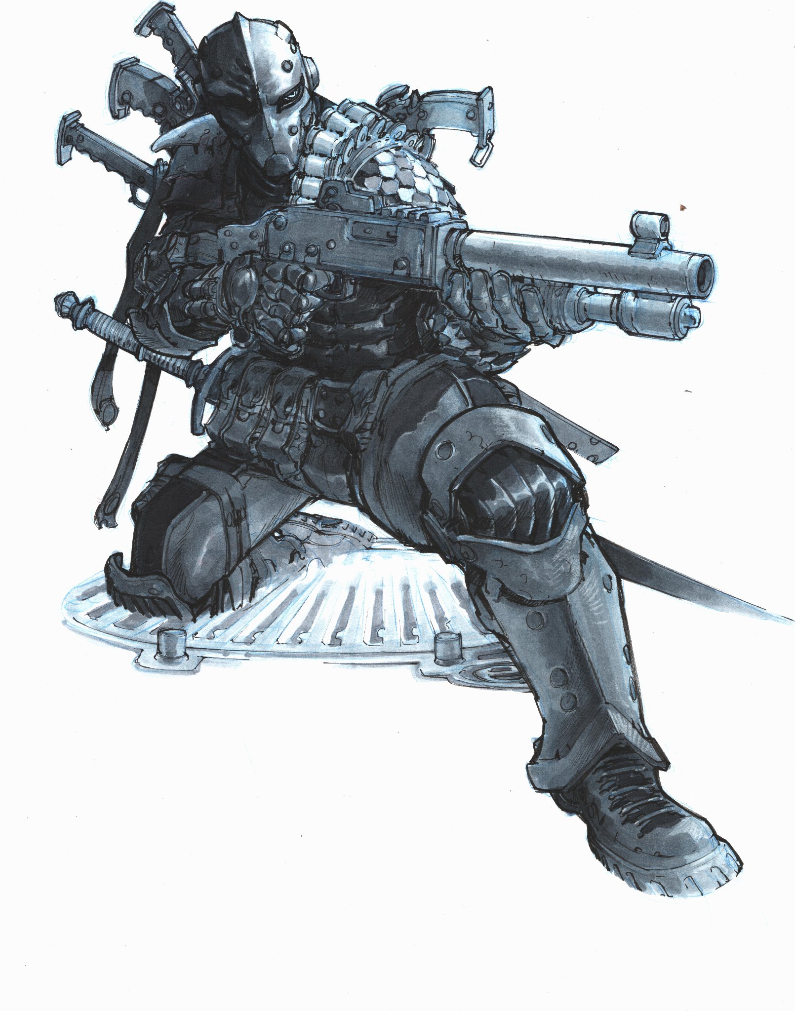 Deathstroke: The Terminator - Commission