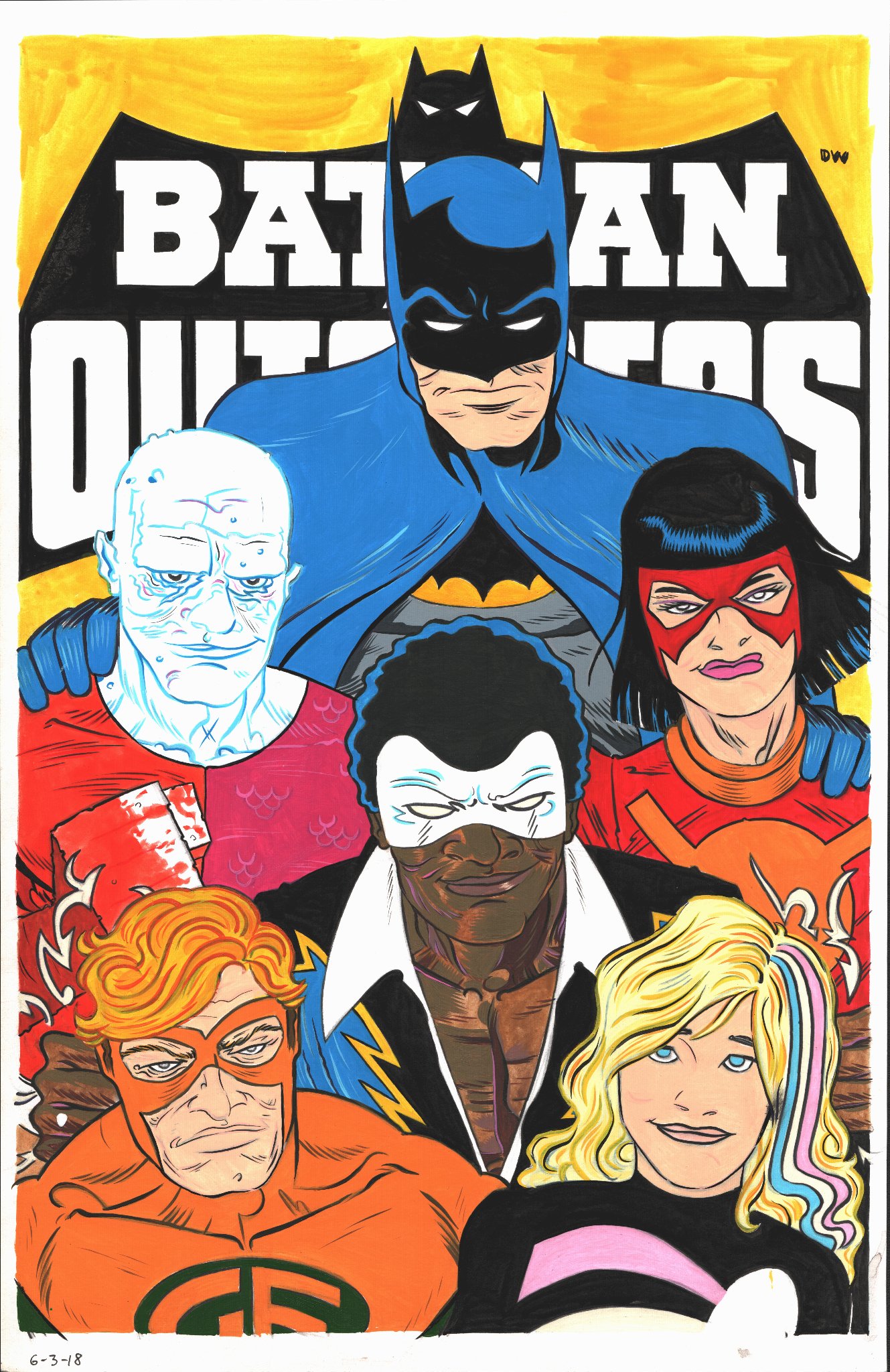Batman and the Outsiders - Commission