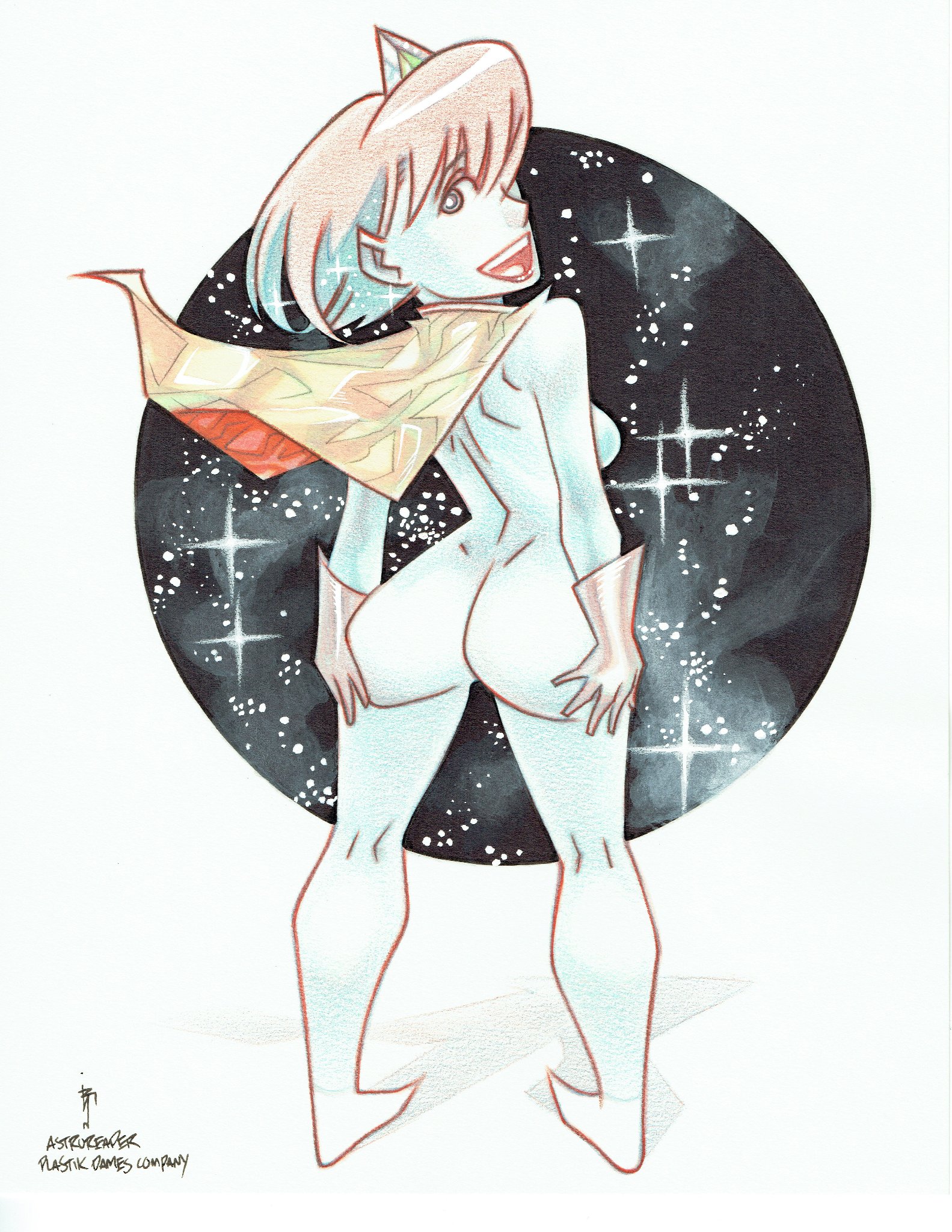 Space Deeth Pinup #5