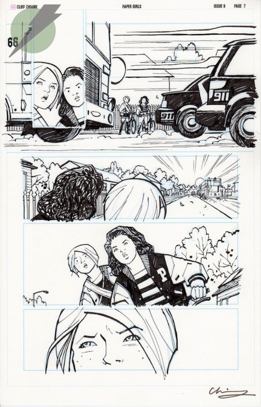 Paper Girls Issue #8 Page 7