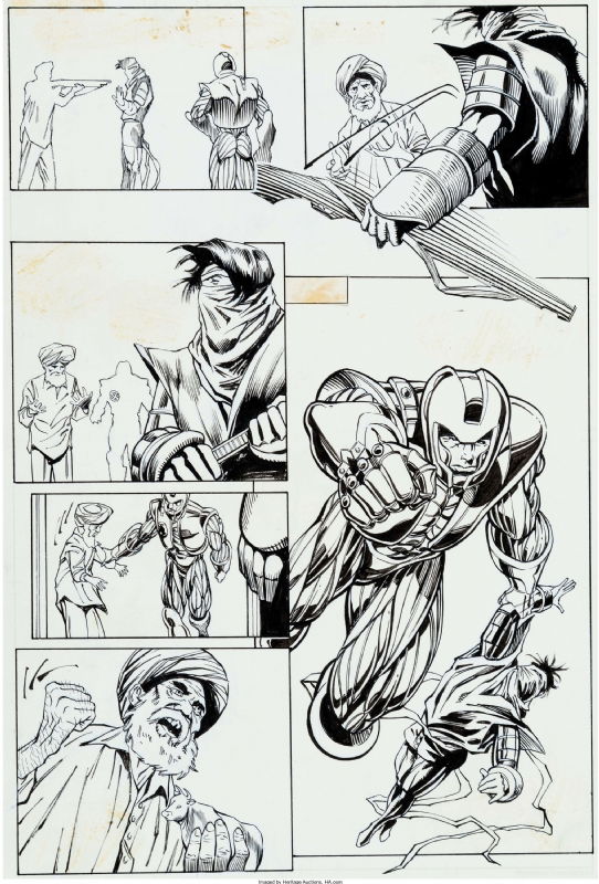 Ninjak #6 Page 10 (Valiant 1994)