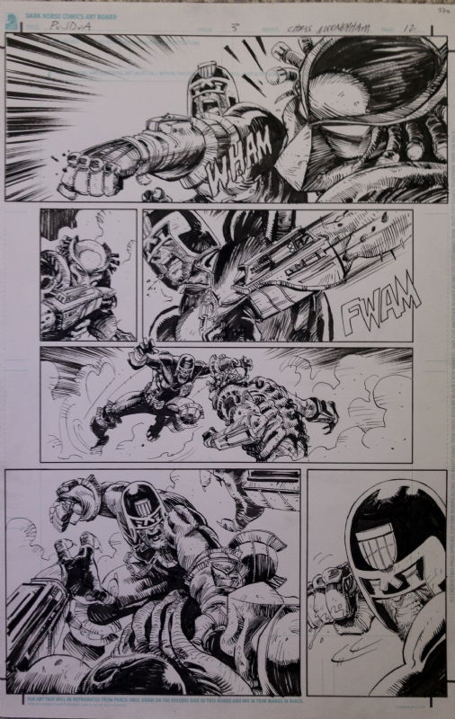 Predator vs Judge Dredd vs Aliens Issue #3 Page 12