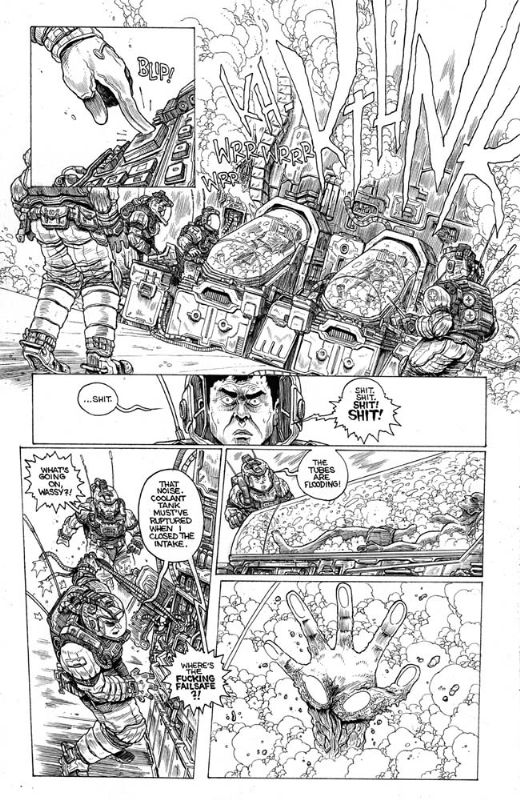 Aliens Dead Orbit Issue 1 Page 14