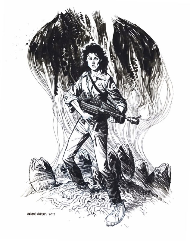 Ellen Ripley - Andrew Robinson