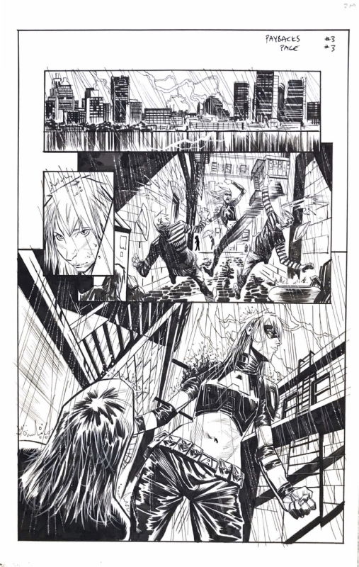 THE PAYBACKS Issue 3 Page 3 Geoff Shaw