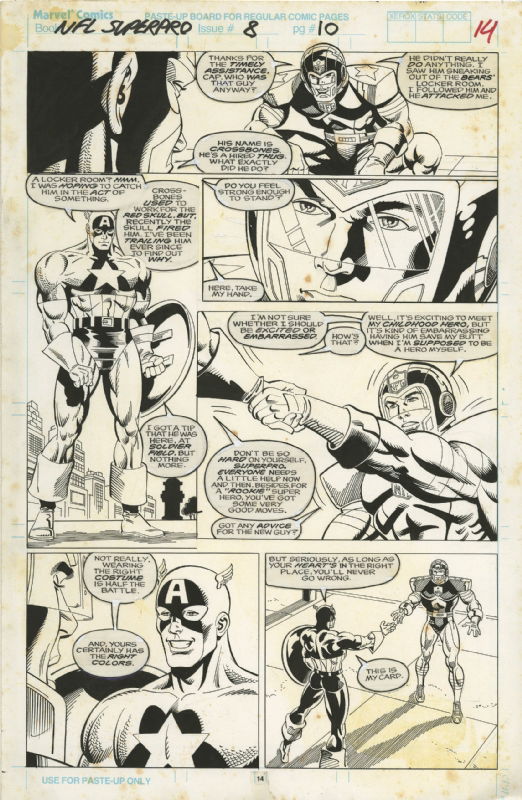 Herb Trimpe - NFL SuperPro Issue 8 Page 14