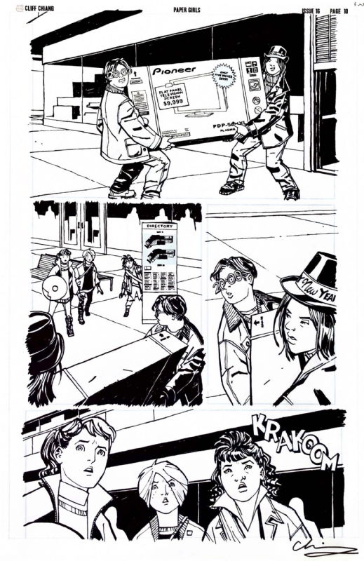 Cliff Chiang - Paper Girls #16 page 10