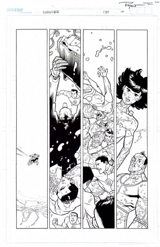 Ryan Ottley - Invincible #139 page 17