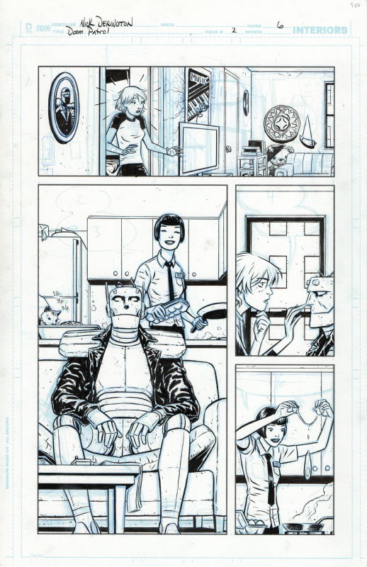 Nick Derington - Doom Patrol #2 Page 6