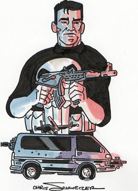 Chris Schweizer - Punisher Van