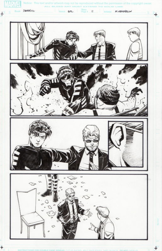 Mike Henderson - Daredevil Issue 602 Page 11