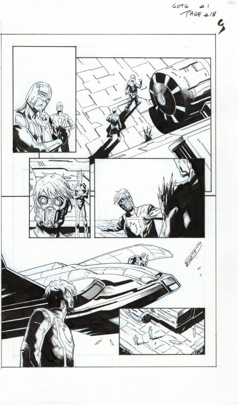 Geoff Shaw - Guardians of the Galaxy Issue 1 Page 18