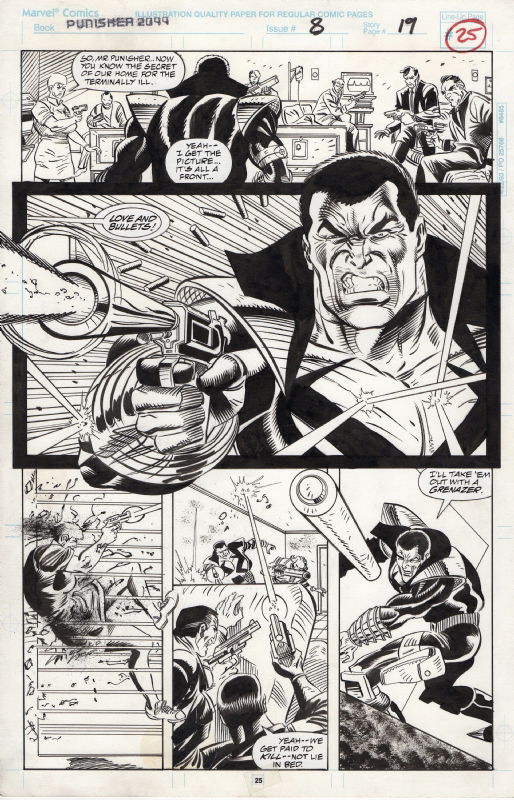 Tom Morgan - Punisher 2099 Issue 8 page 19