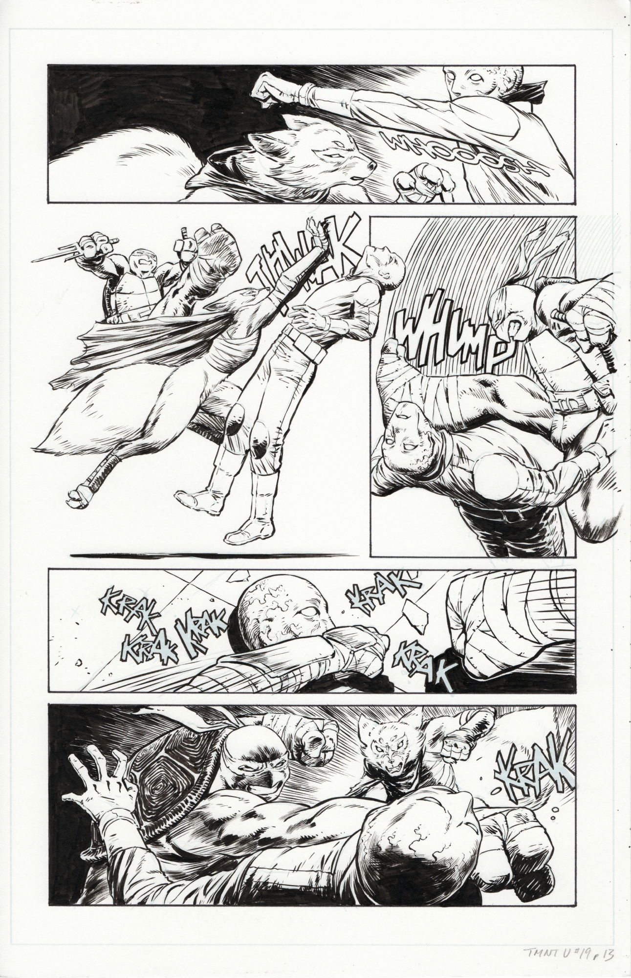 Dave Wachter - TMNT Universe Issue 19 Page 13