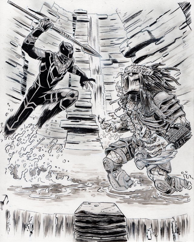 Aaron Conley - Black Panther vs Predator