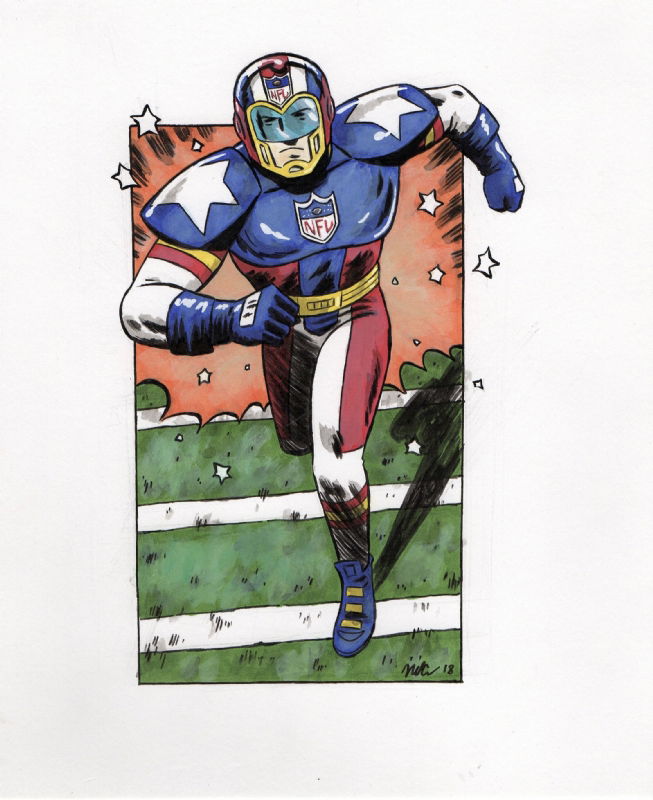 Nick Cagnetti - NFL Superhero