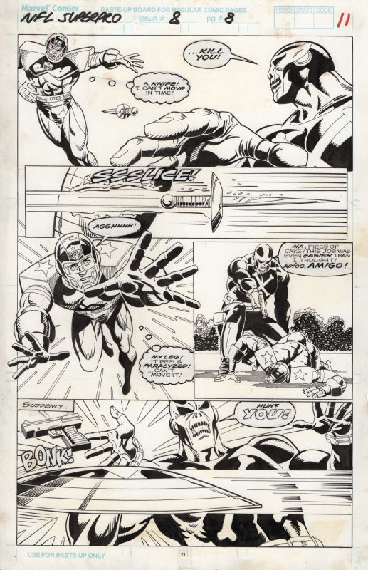 Herb Trimpe - NFL SuperPro Issue 8 Page 8