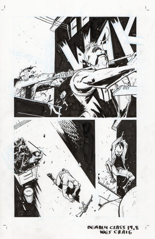 Wes Craig - Deadly Class Issue 19 Page 8