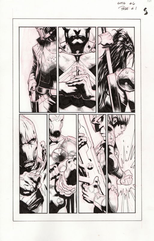  Geoff Shaw - Guardians of the Galaxy Issue 6 Page 1