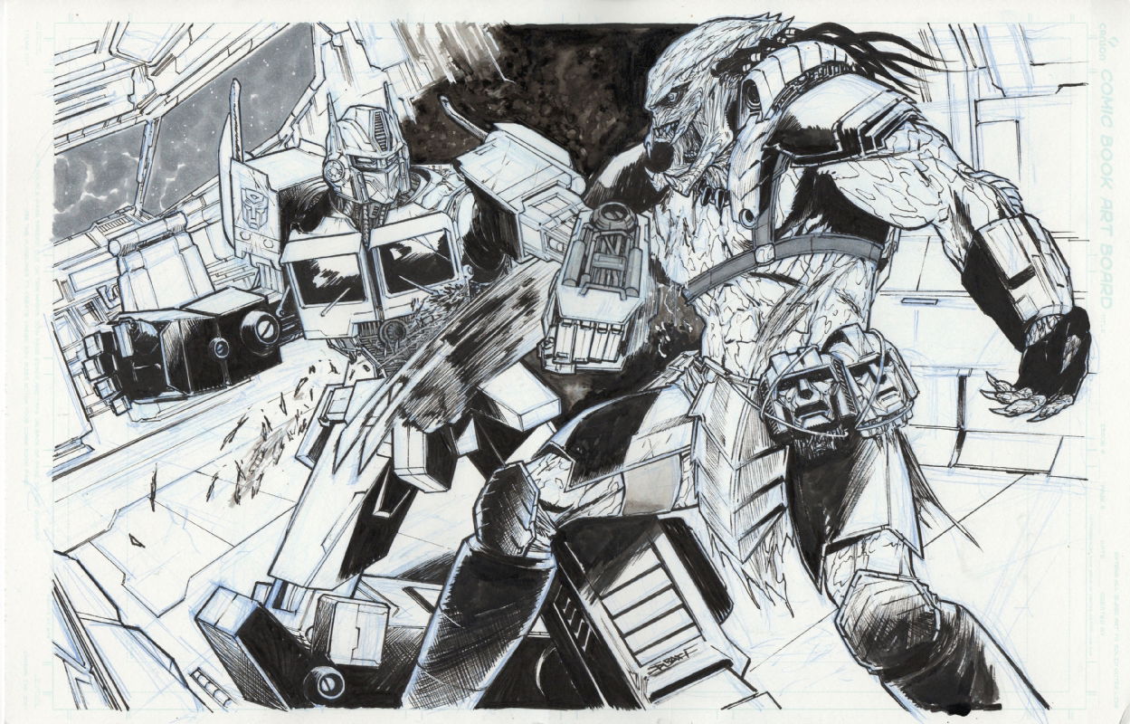 Chris Dibari - Optimus Prime vs Predator