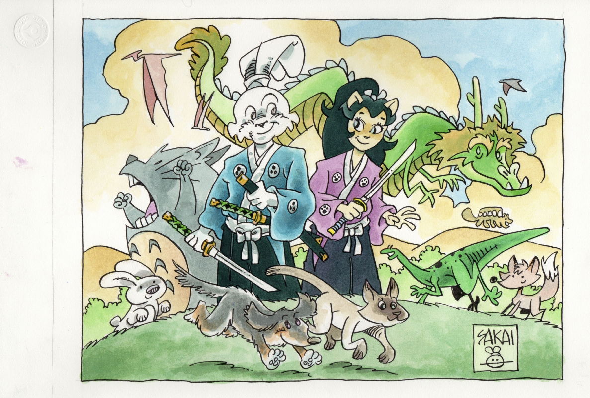 Stan Sakai - Usagi Yojimbo and Tomoe