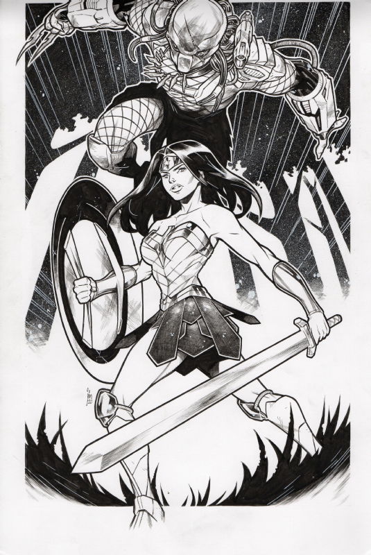 Jim Towe - Wonder Woman vs Predator 