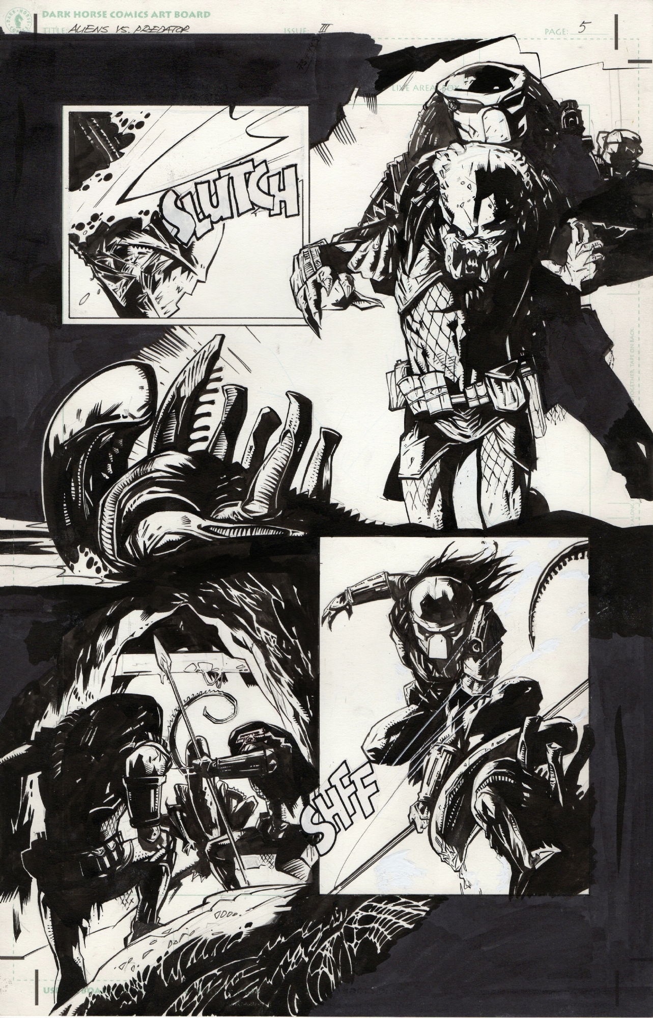 Alex Maleev - AvP Issue 3 Page 5