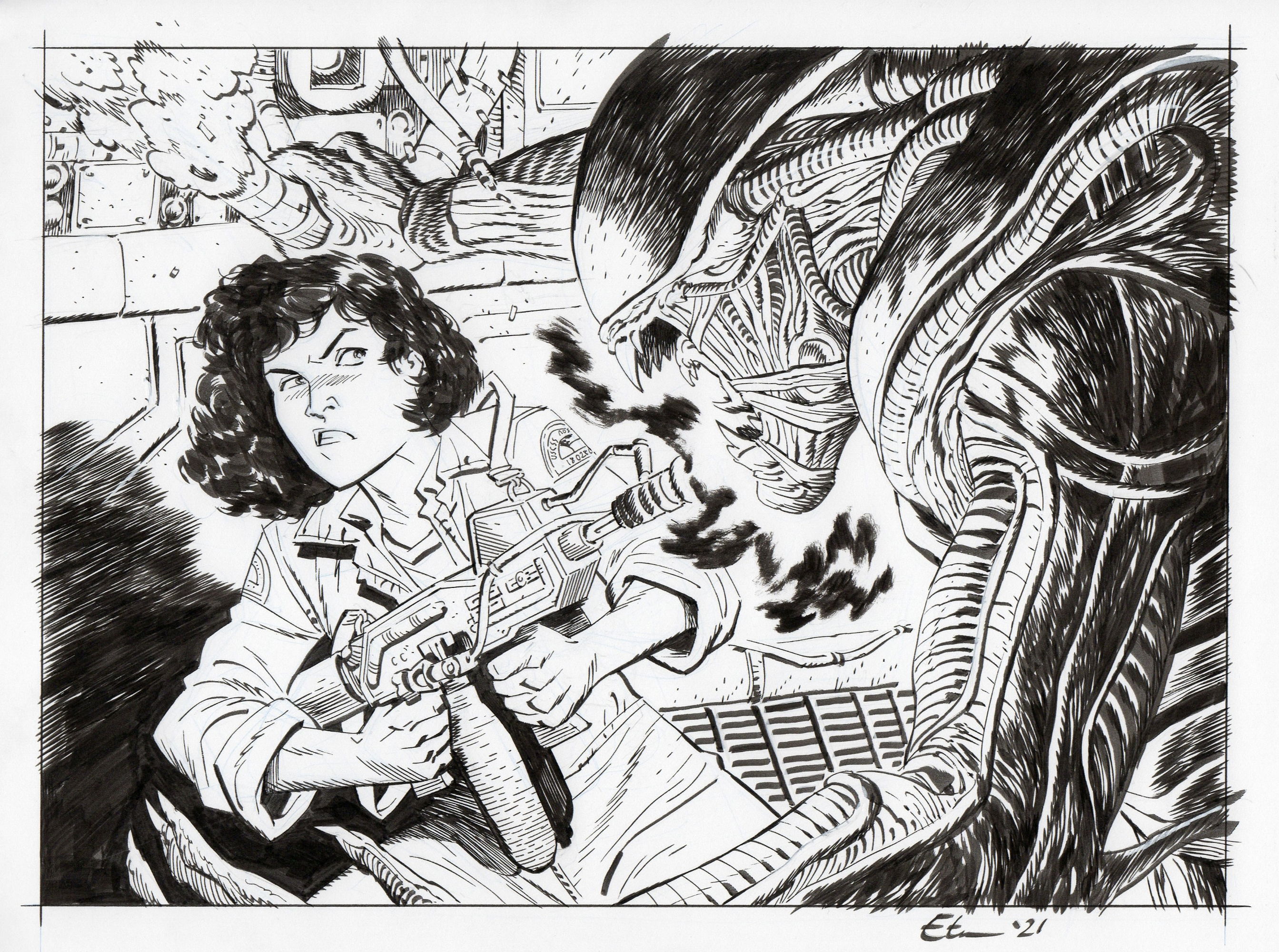 Ethan Young - Ellen Ripley