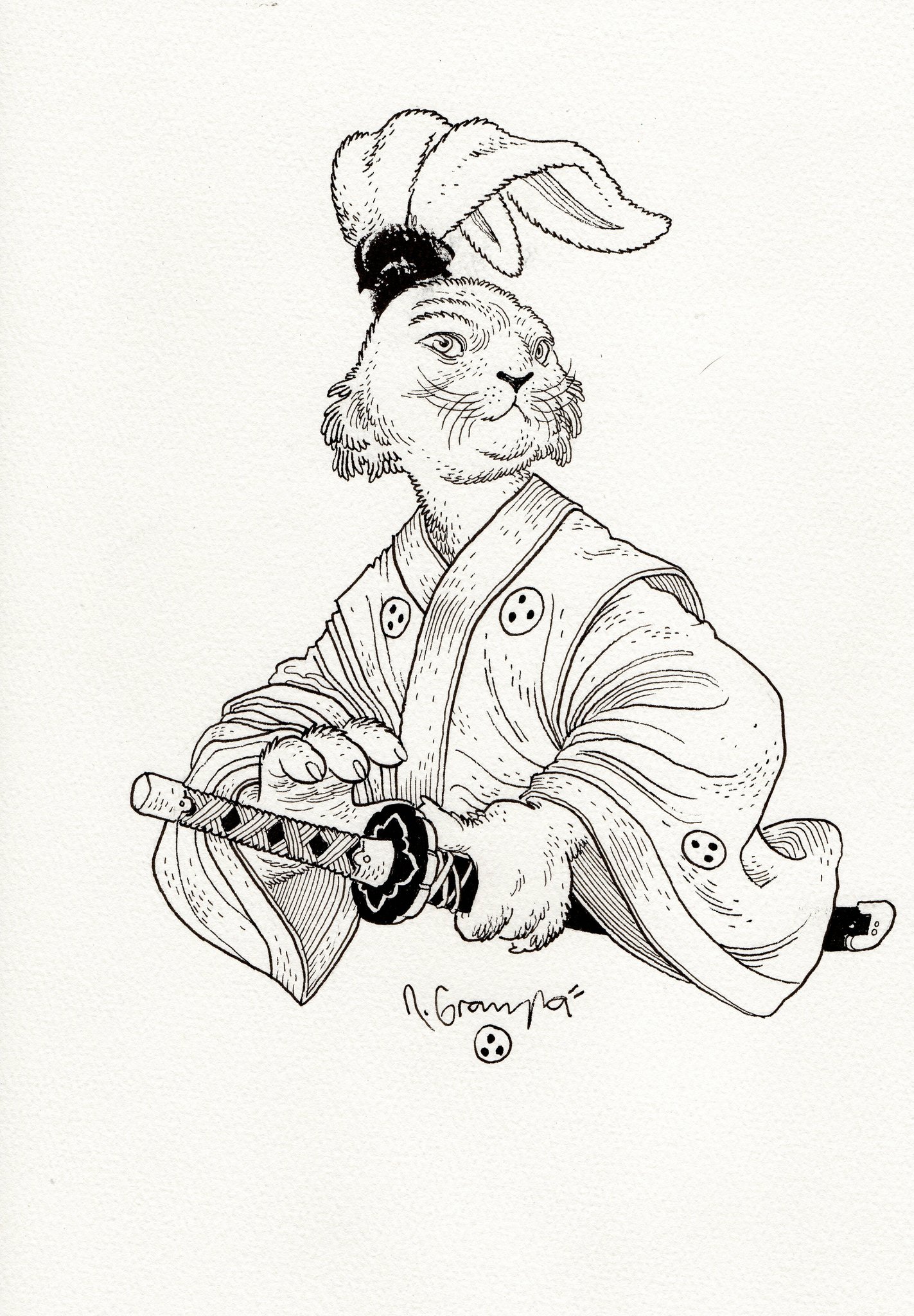 Commission - Usagi Yojimbo