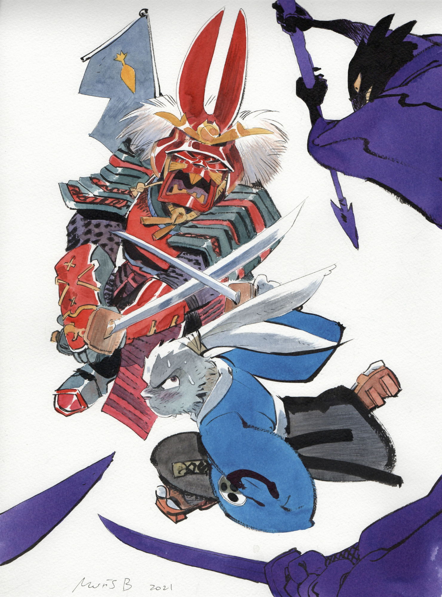 Matías Bergara - Usagi Yojimbo