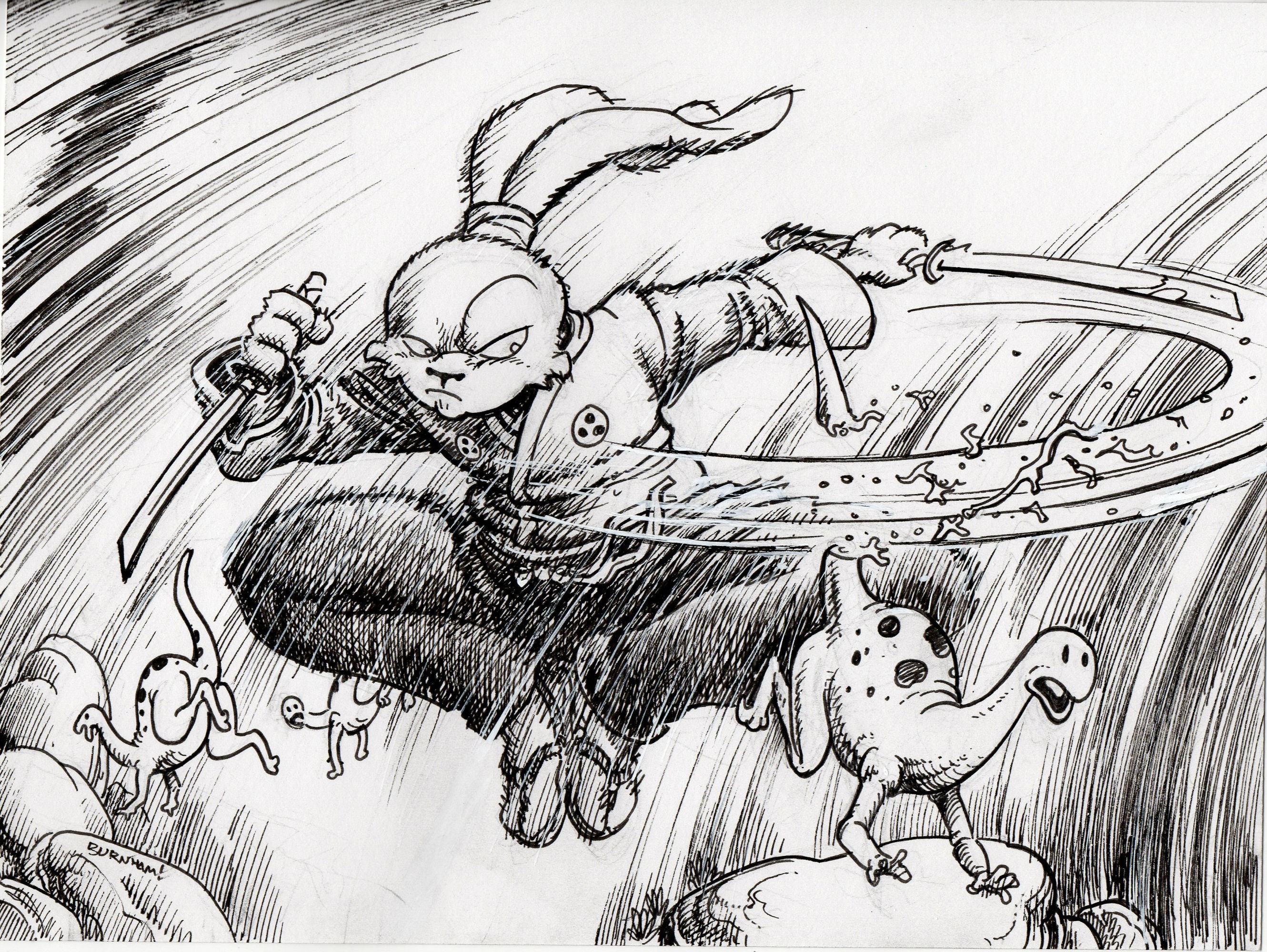 Chris Burnham - Usagi Yojimbo 