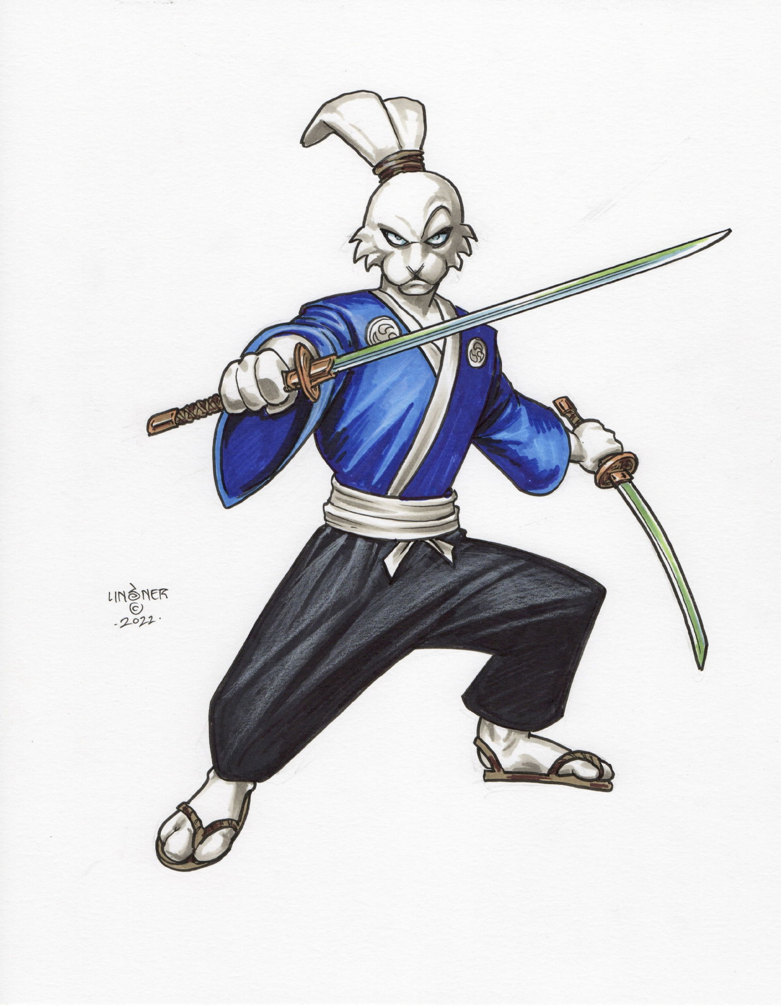 Joe Linsner - Usagi Yojimbo 