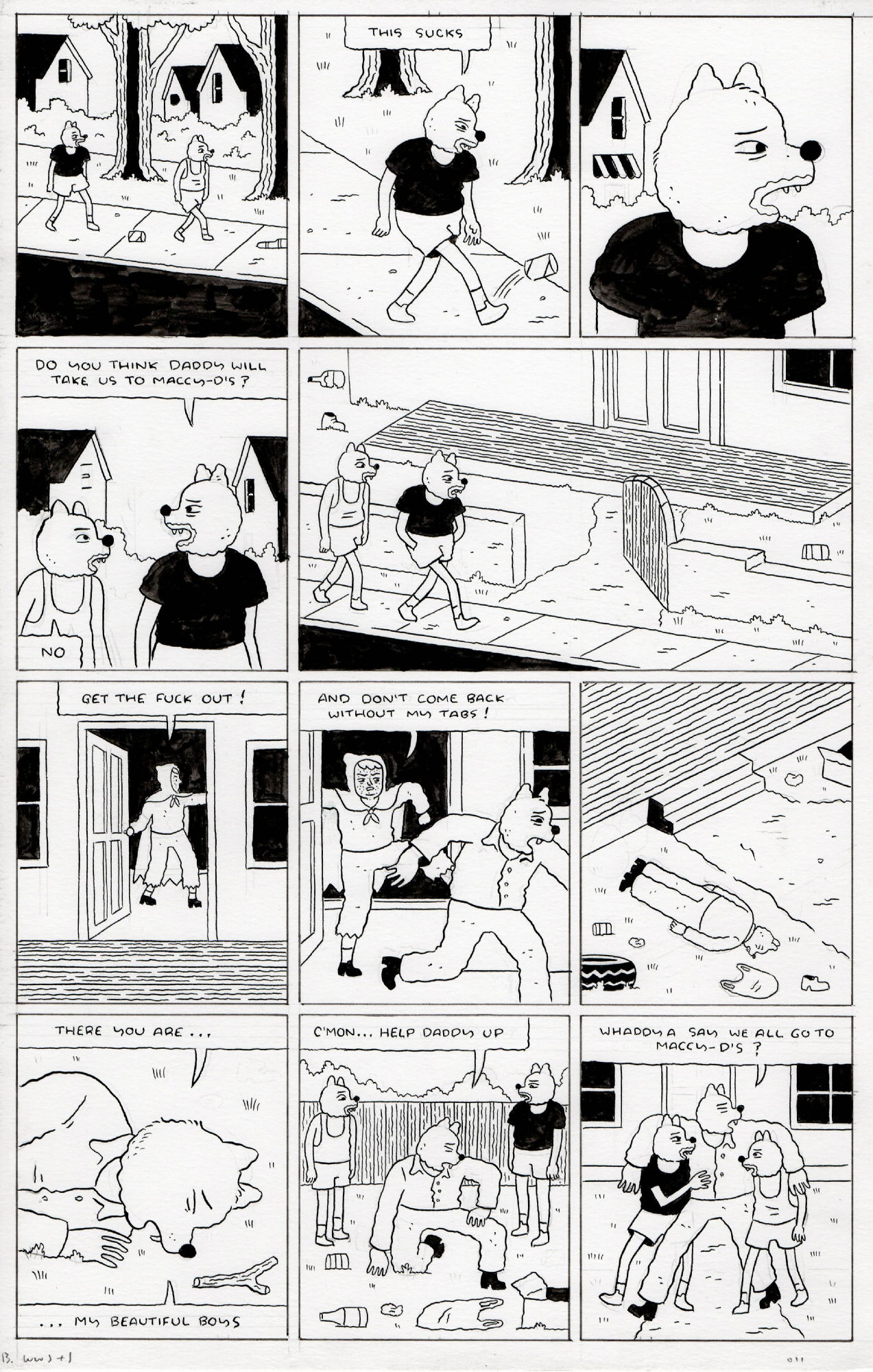 Josh Pettinger - Werewolf Jones & Sons Summer Fun Annual - Eternity - Pg. 11