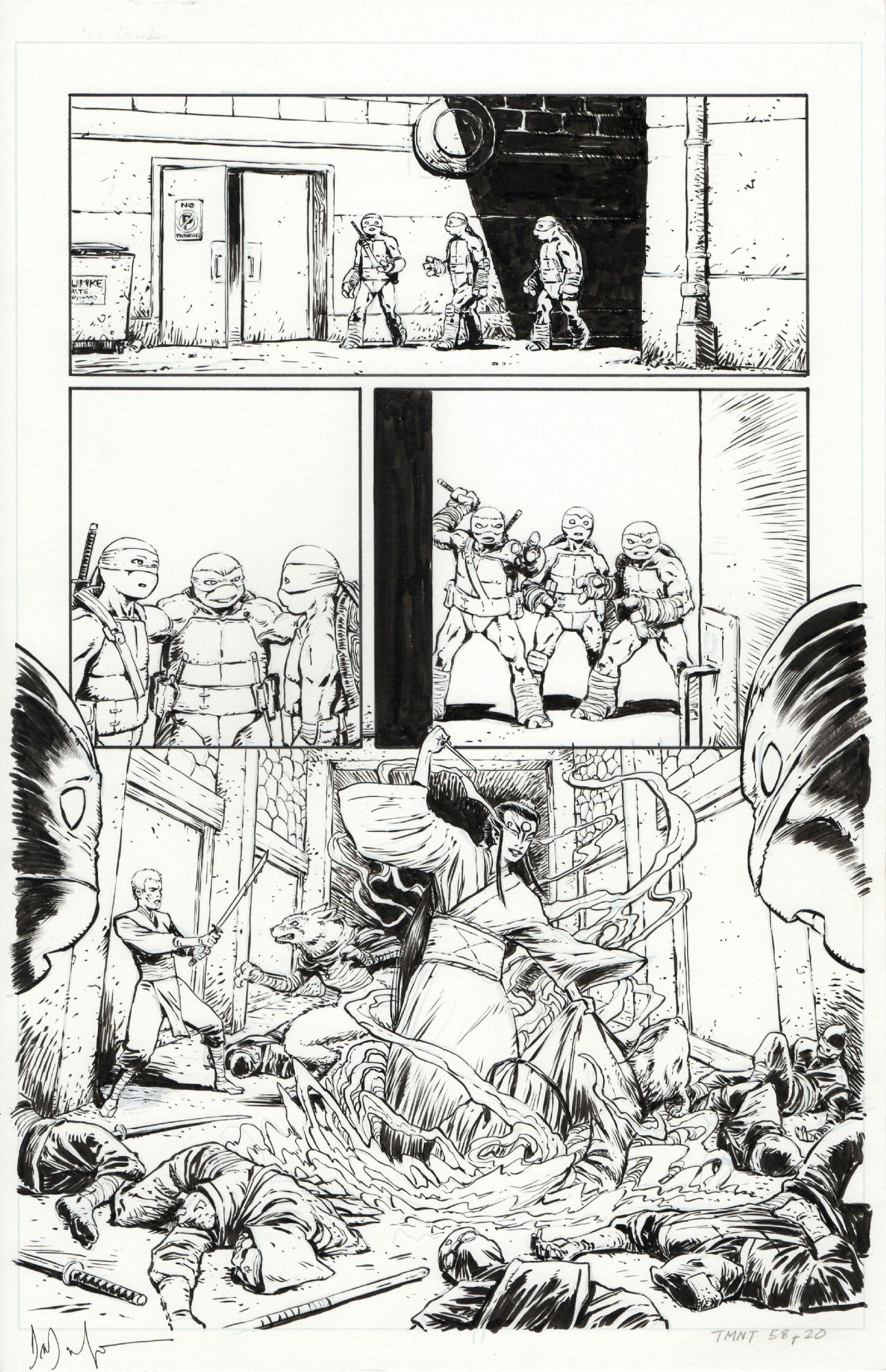 Dave Wachter Teenage Mutant Ninja Turtles Issue 58 Page 20