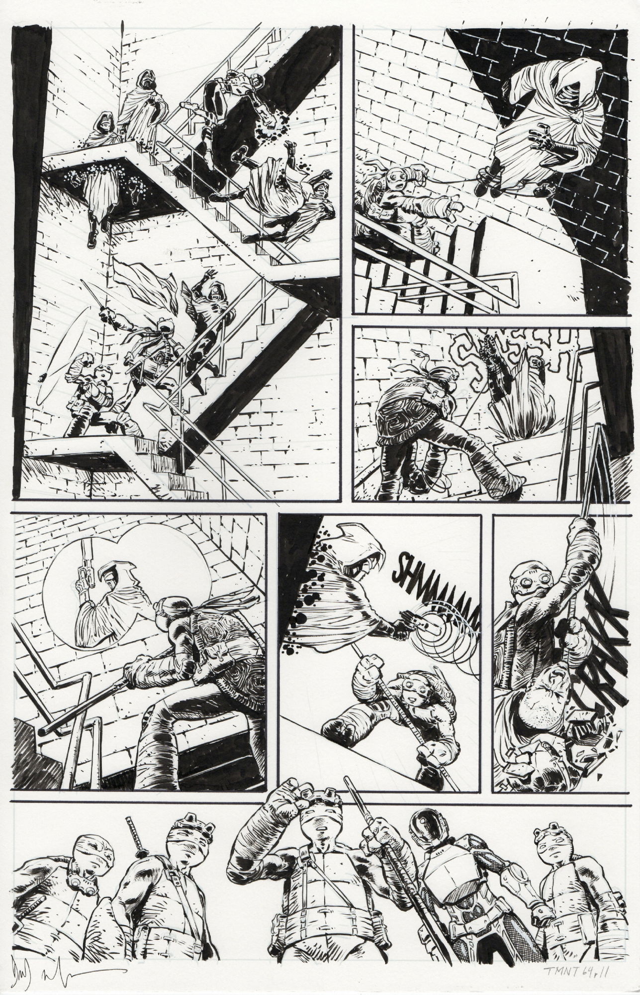 Dave Wachter Teenage Mutant Ninja Turtles Issue 64 Page 11