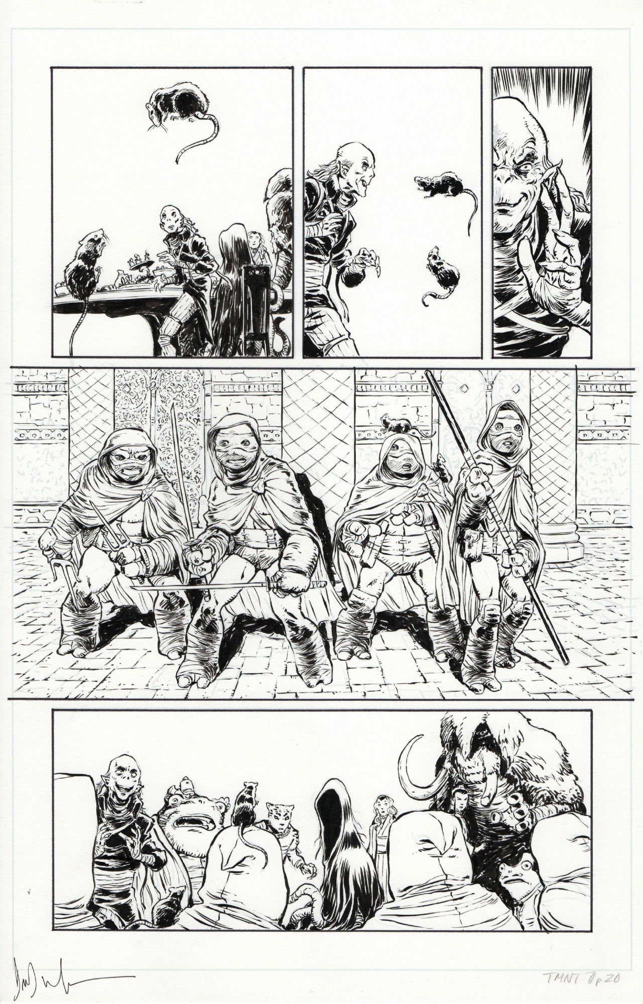 Dave Wachter Teenage Mutant Ninja Turtles Issue 71 Page 20