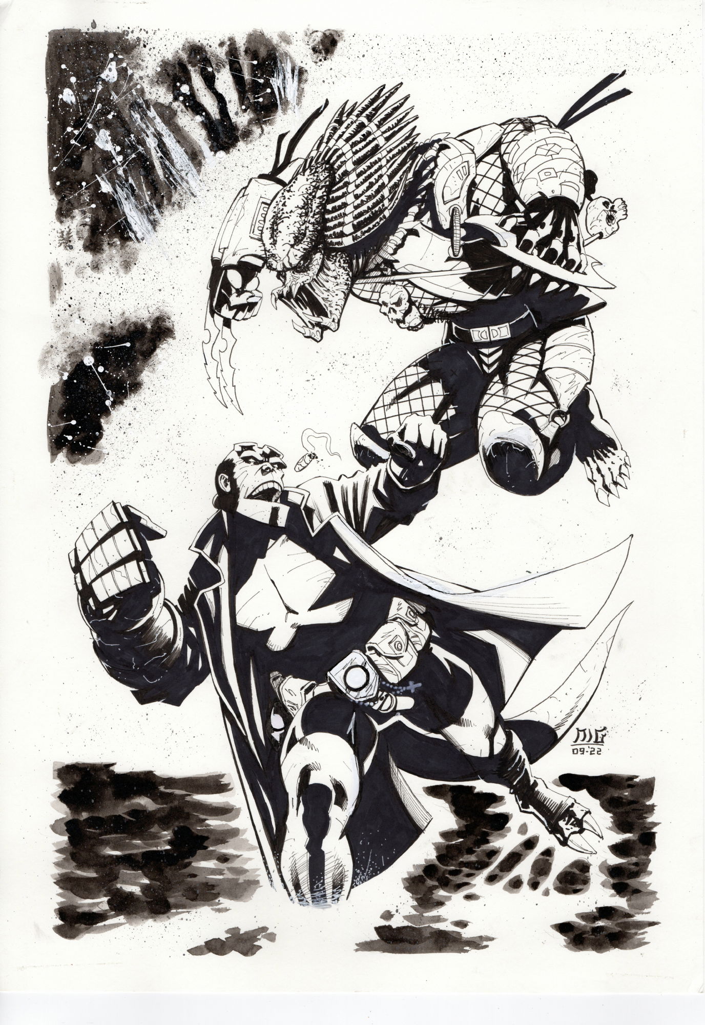 Hellboy vs Predator