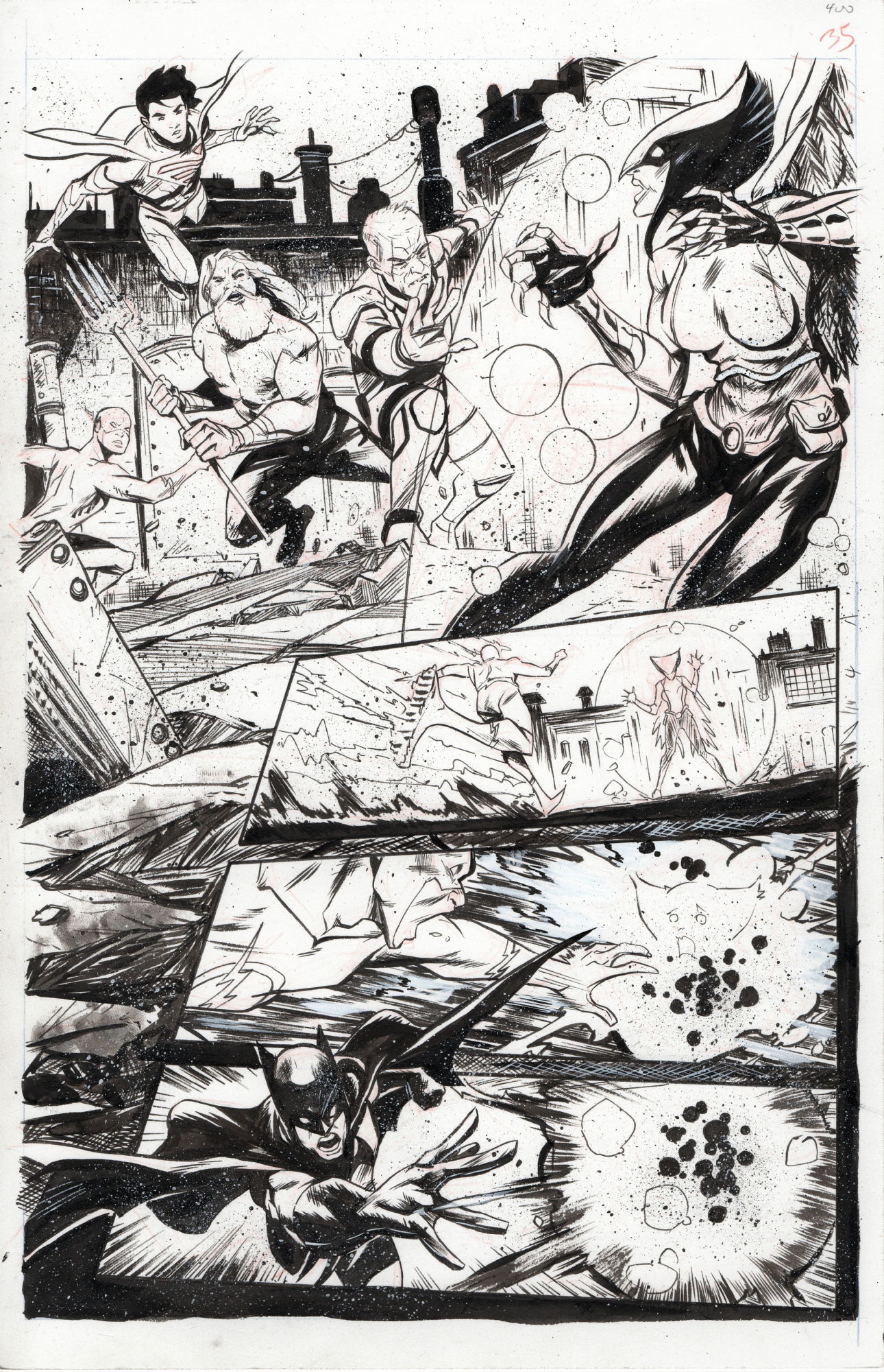 Sanford Greene - Justice League ANNUAL #1 Page: 35 