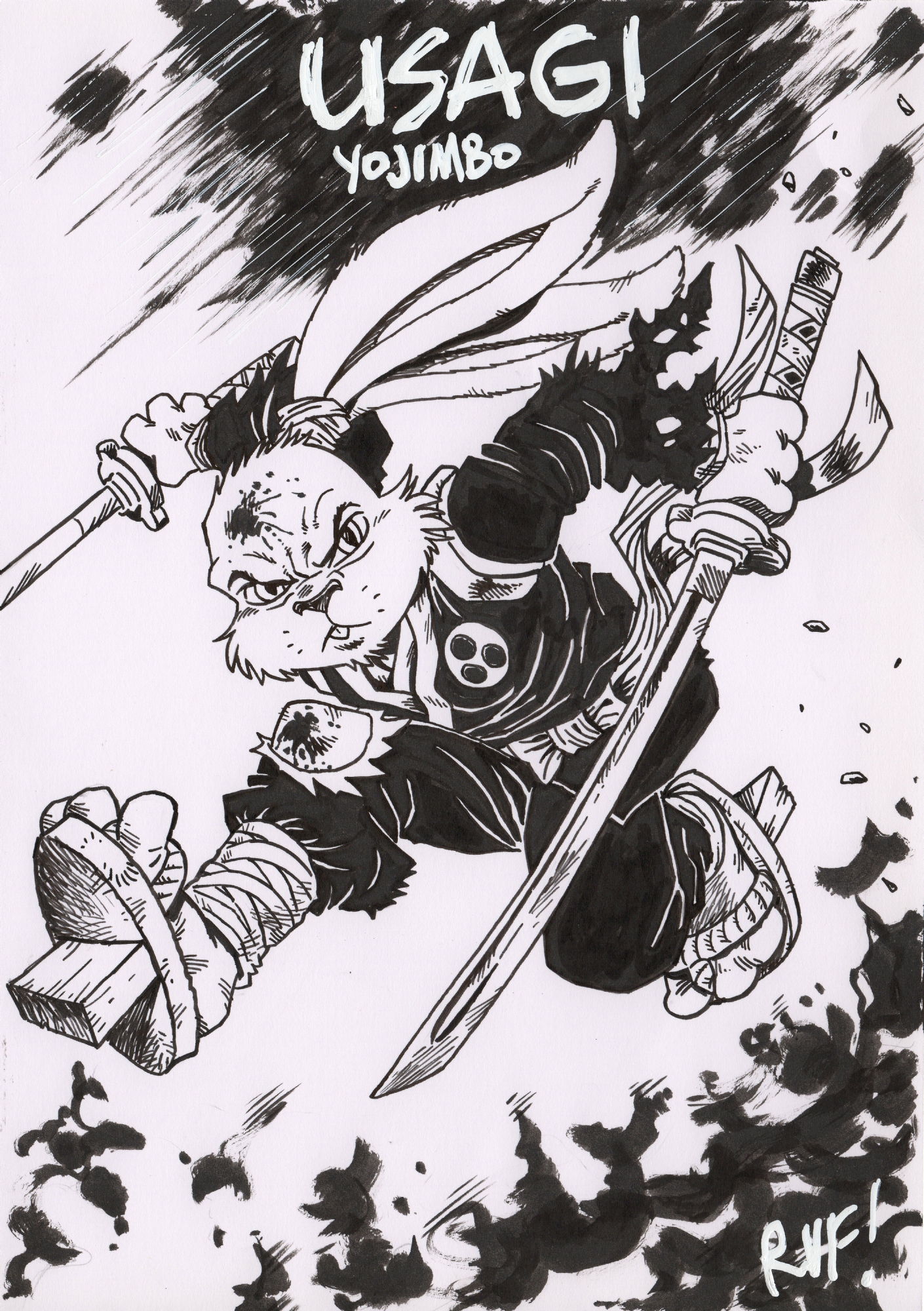 Rufus Dayglo - Usagi Yojimbo