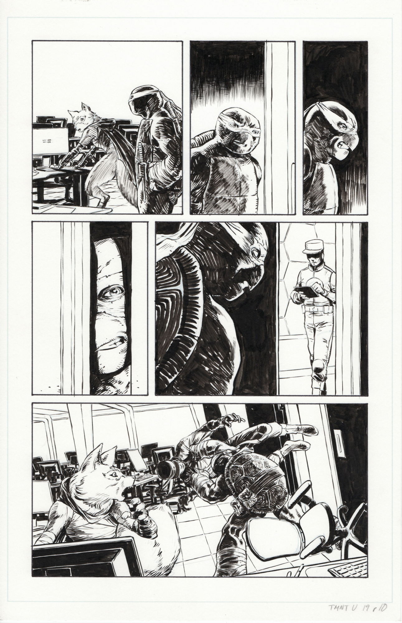 Dave Wachter - TMNT Universe Isssue 19 Page 10