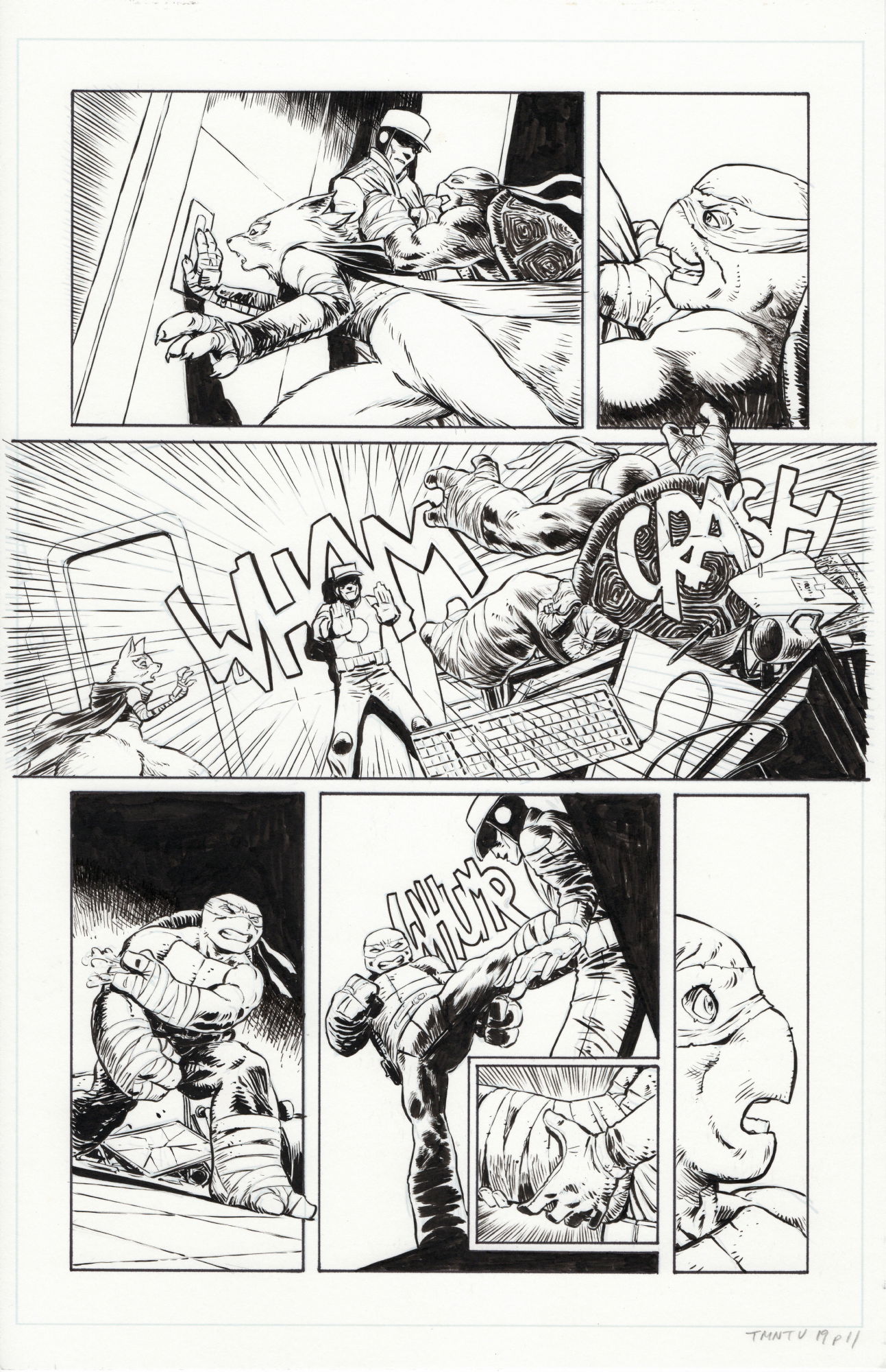 Dave Wachter - TMNT Universe Isssue 19 Page 11