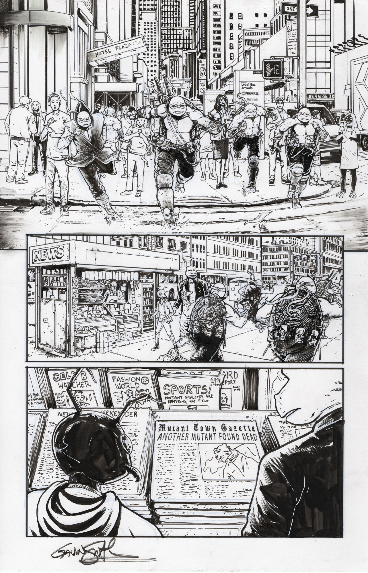 Gavin Smith - TMNT Issue 140, Page 2