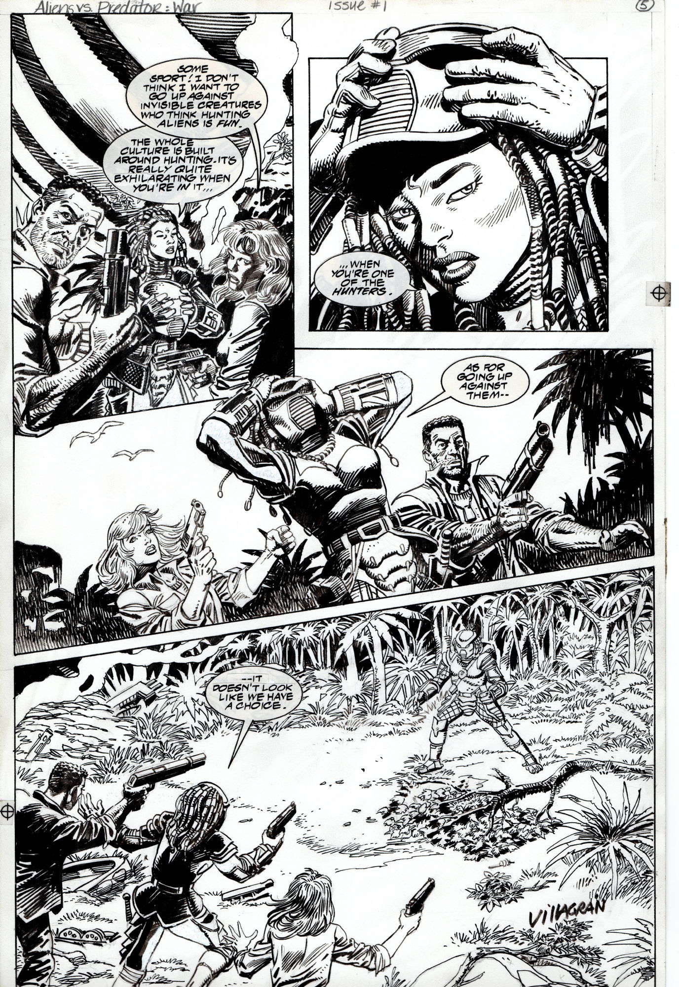 Aliens vs Predator: War Issue 4 Page 5