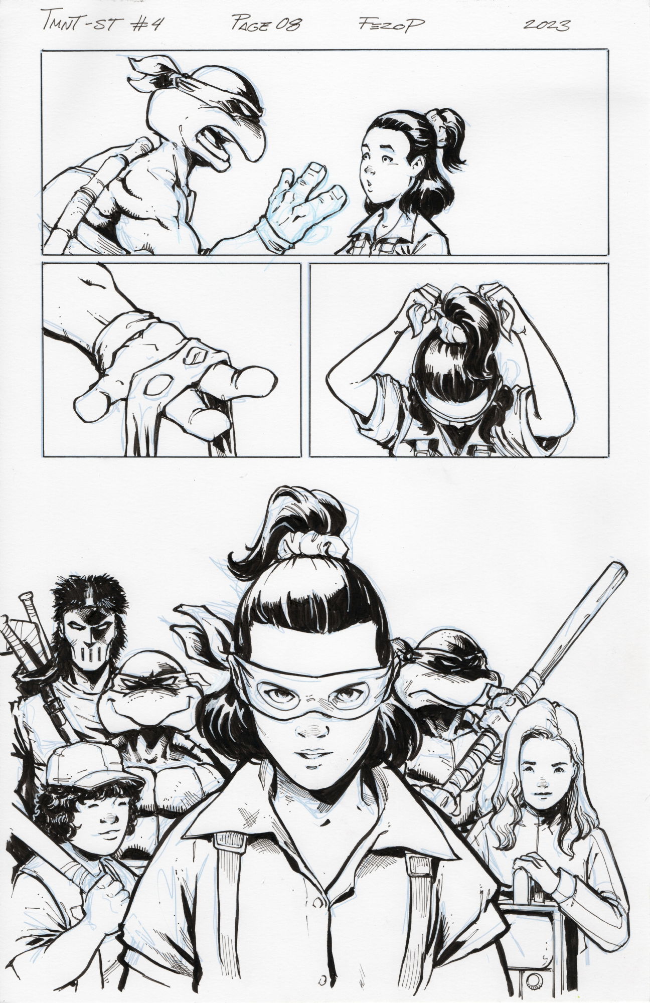 Fero Pe - TMNT/Stranger Things Issue 4 Page 8