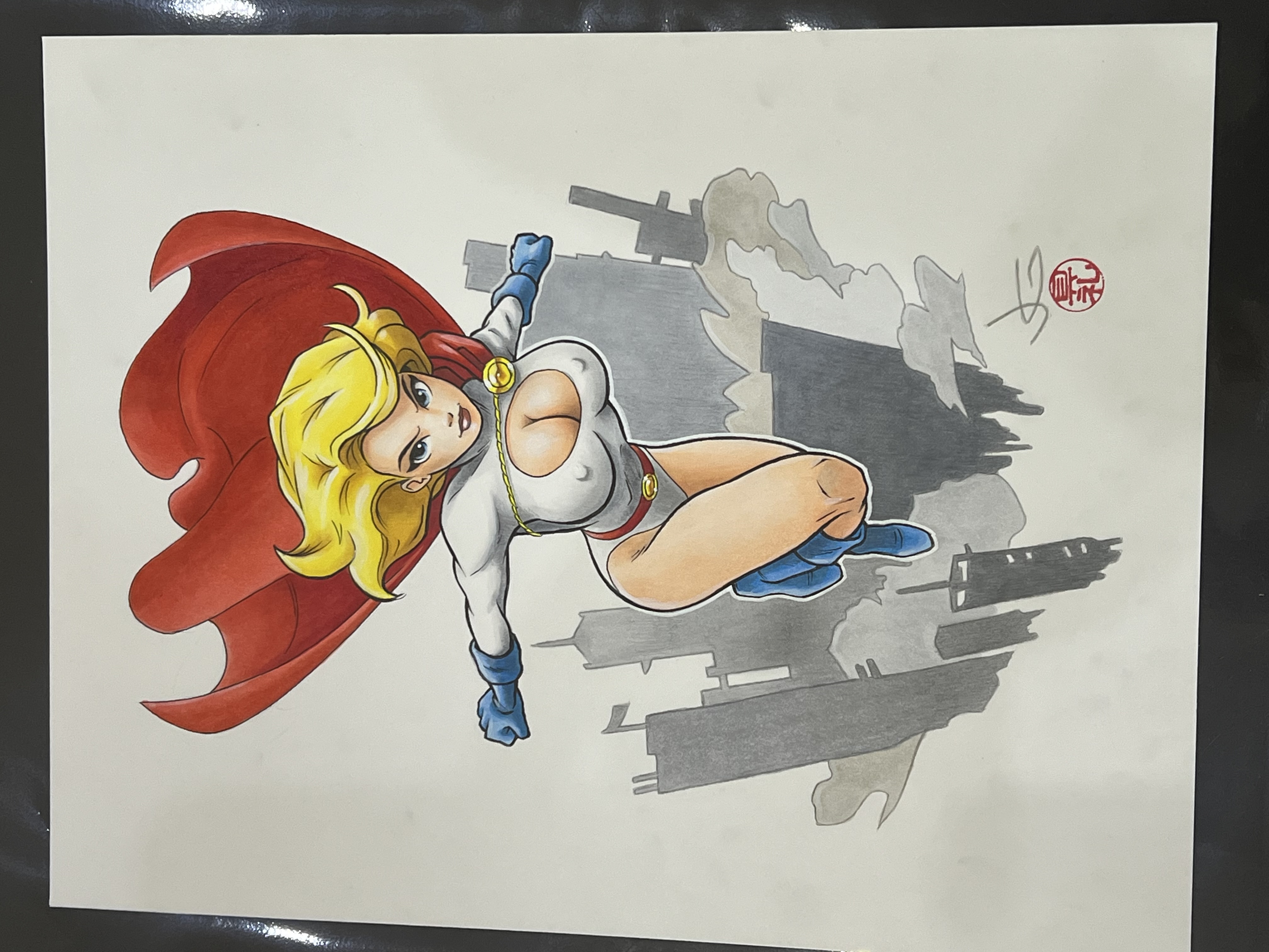 Power Girl by Jack Gray